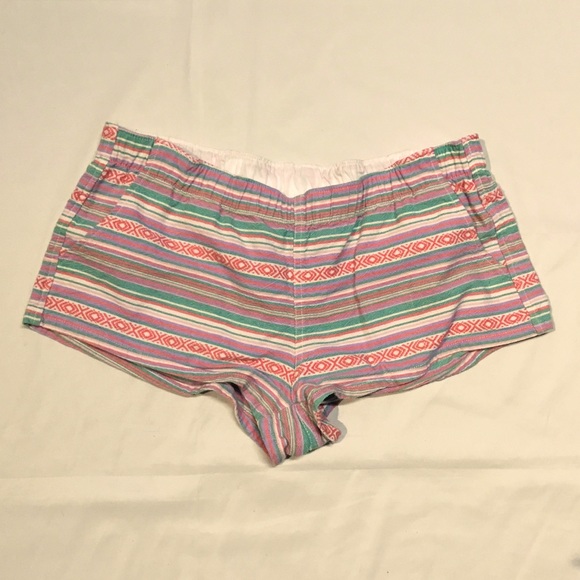 EMP PRE Womens Shorts Striped Size: L Boho - Picture 1 of 4
